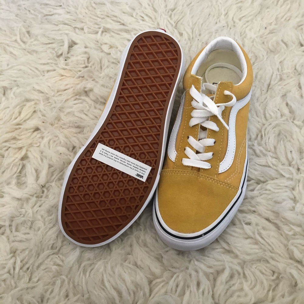 BRAND NEW mustard vans